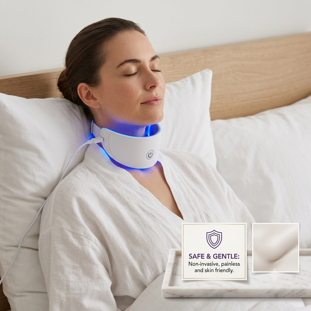 GlowWell LED face mask control and treatment mode image