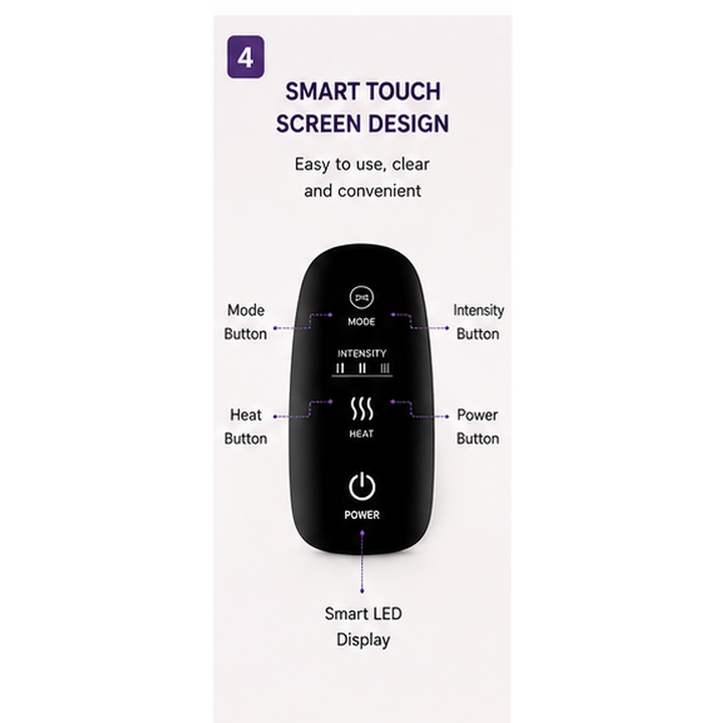 Compression Hand & Palm Massager with Heat
