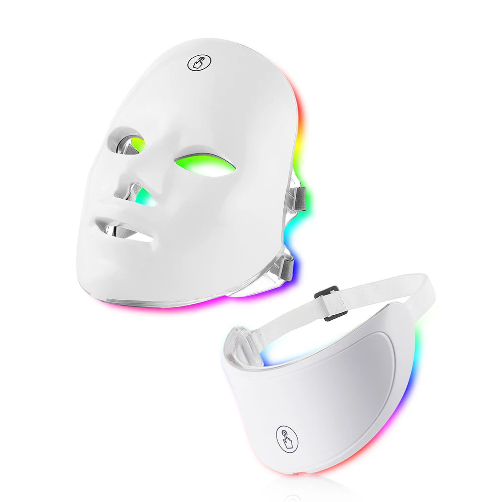 GlowWell 7 Colour LED Face Mask — Light Therapy