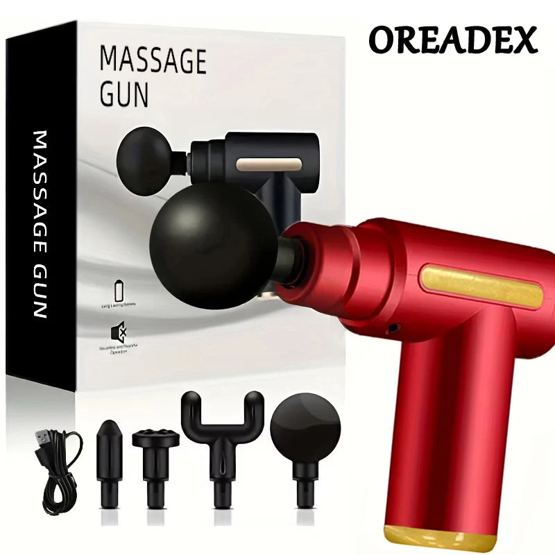 GlowWell Mini Massage Gun — Deep Tissue Relief