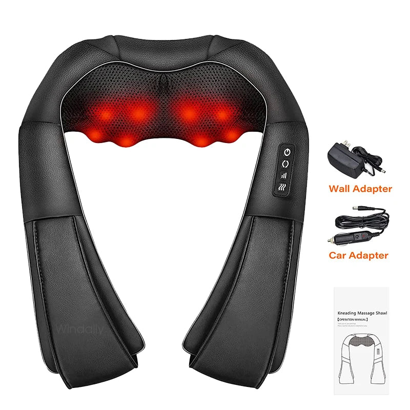 GlowWell neck and shoulder massager detail image
