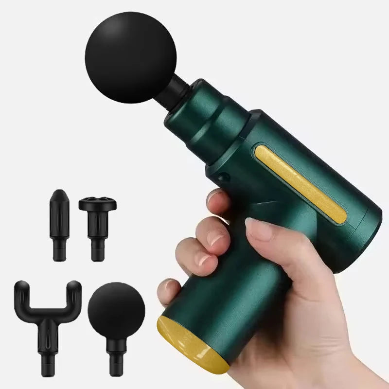 GlowWell Mini Massage Gun — Deep Tissue Relief