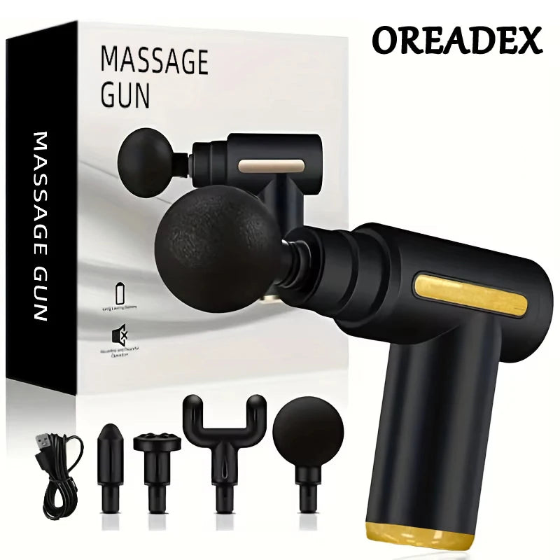 GlowWell Mini Massage Gun — Deep Tissue Relief