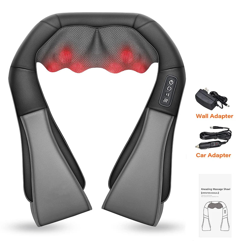 GlowWell Shiatsu massager close-up image