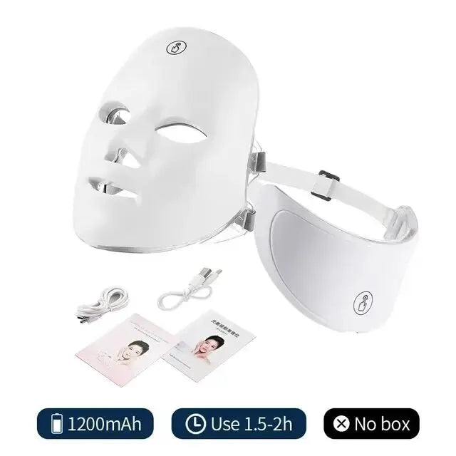 GlowWell 7 Colour LED Face Mask — Light Therapy