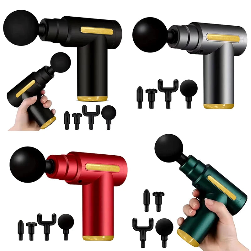 GlowWell Mini Massage Gun — Deep Tissue Relief
