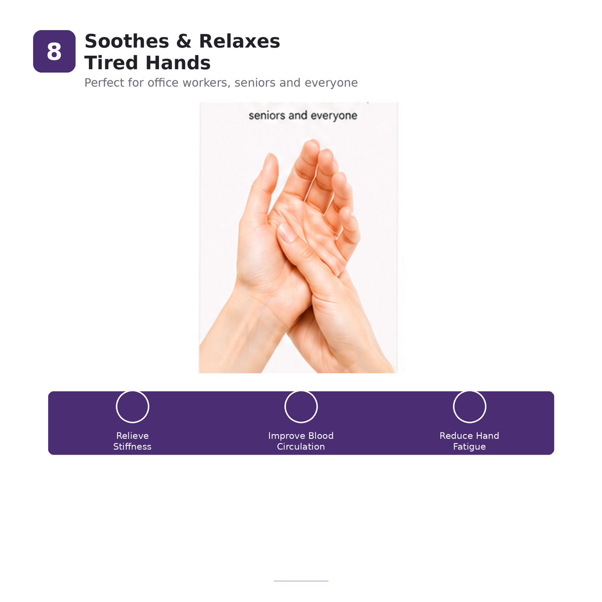 GlowWell Hand and Palm Massager feature panel 8