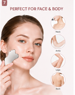 6-Piece Facial Sculpting Set – Gua Sha & Ice Roller