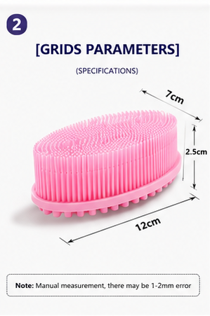Silicone Exfoliating Body Scrubber