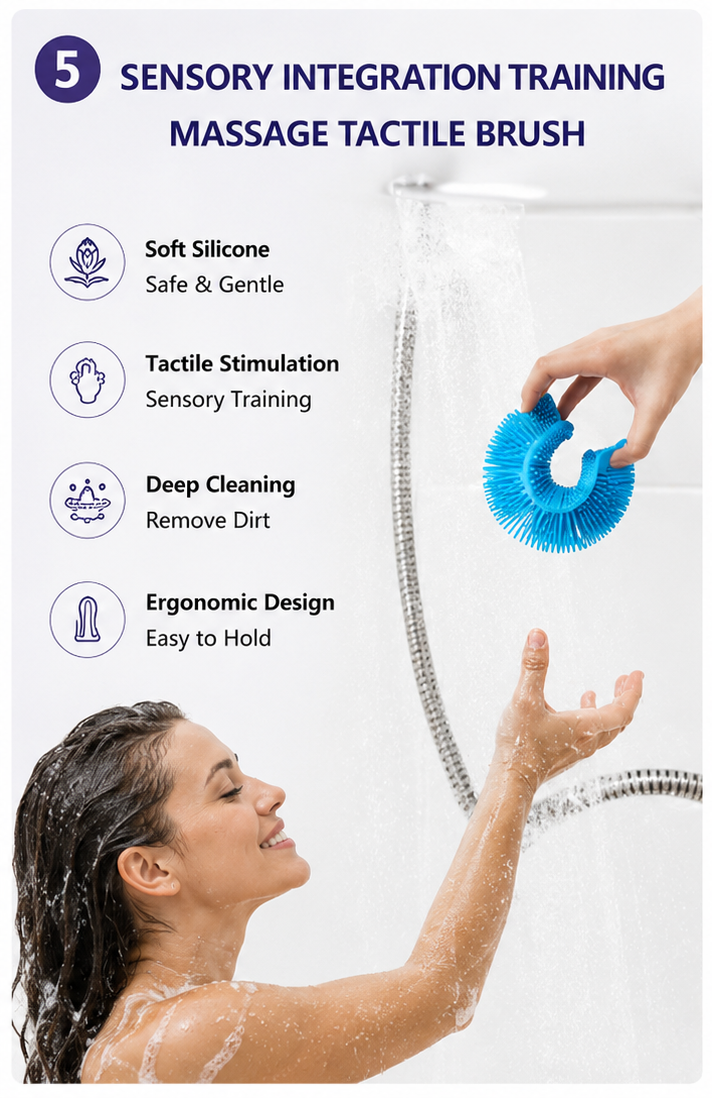 Silicone Exfoliating Body Scrubber