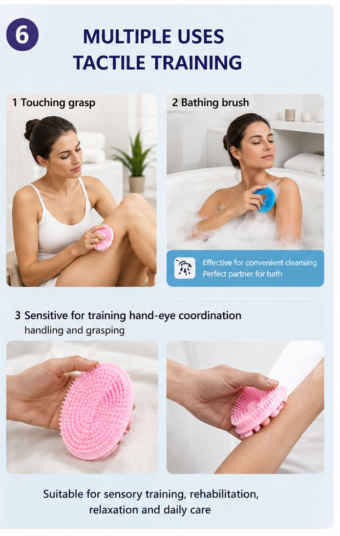 Silicone Exfoliating Body Scrubber